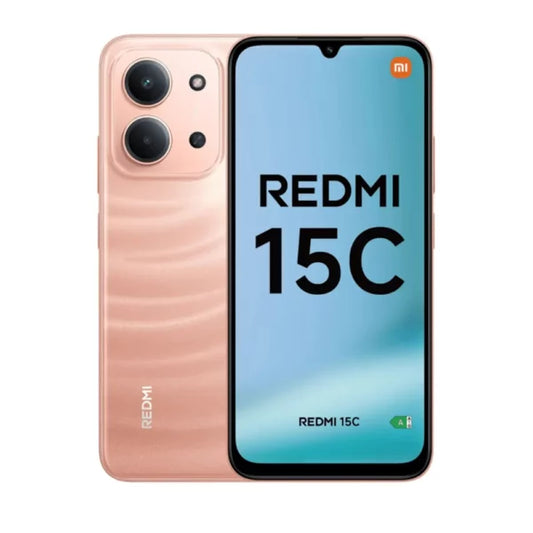 Xiaomi Redmi 15C Dual SIM, 256GB, 8GB RAM, 4G LTE - Twilight Orange