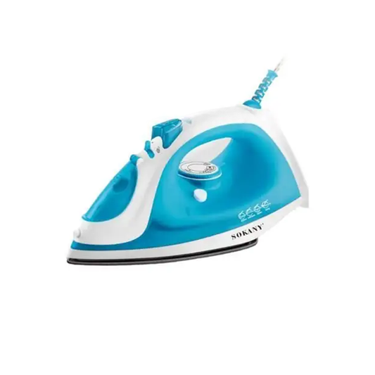Sokany Steam Iron, 260Ml, 2200Watt, Blue - YPF-2016