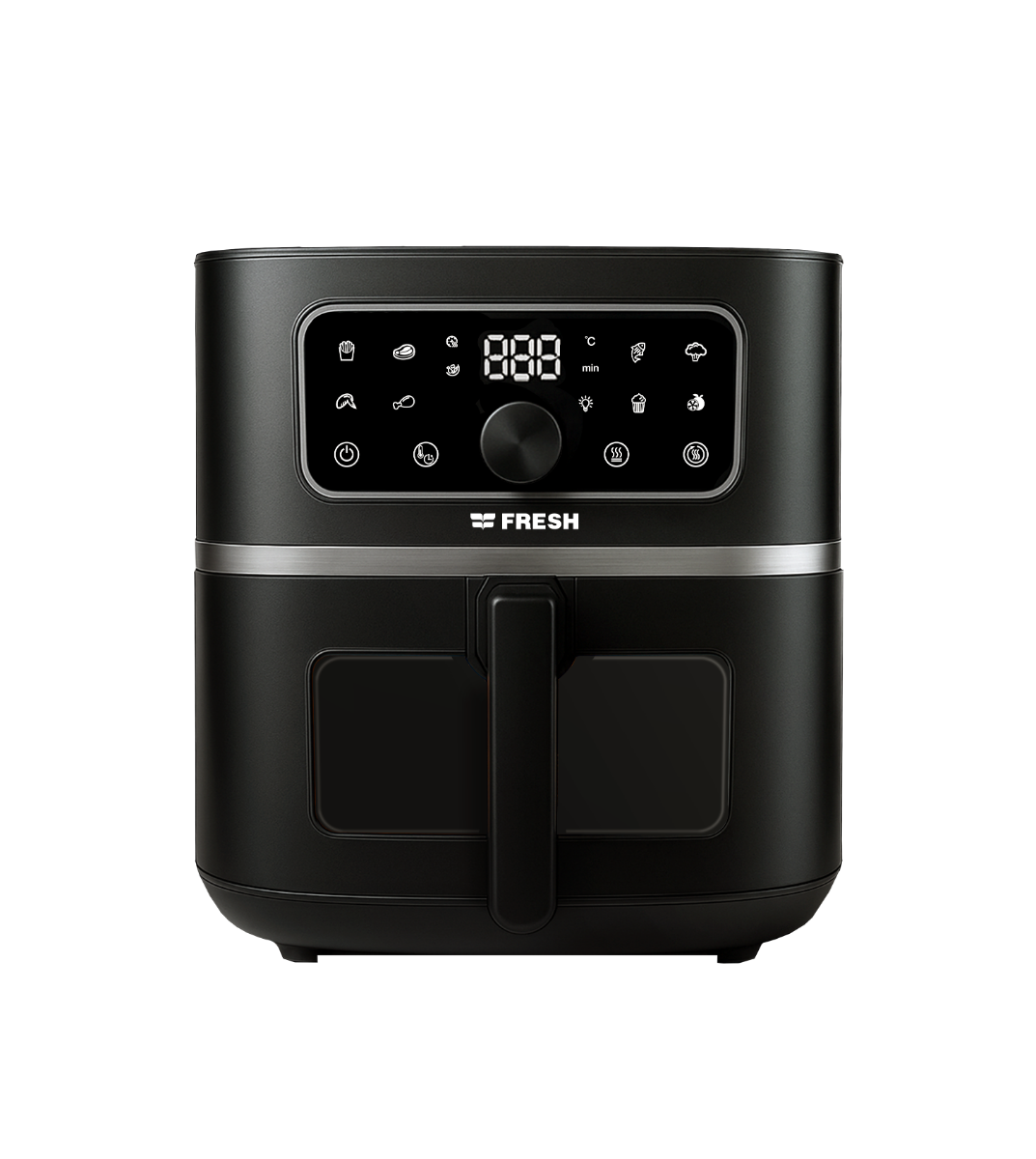 Fresh Digital Air Fryer, 1500 Watt, 5 Liters, Black - FAF-D1500B