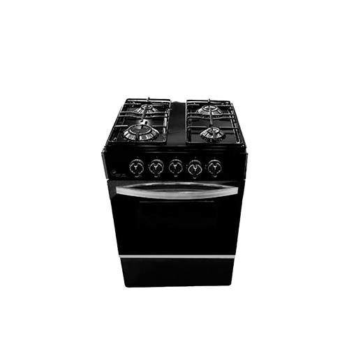 Long Life Economic Gas Cooker, 55 Cm, Black – 1001