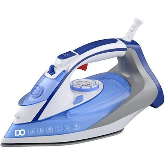 IDO Steam Iron, Ceramic , 2400 Watt, Blue - SI2400-BGY