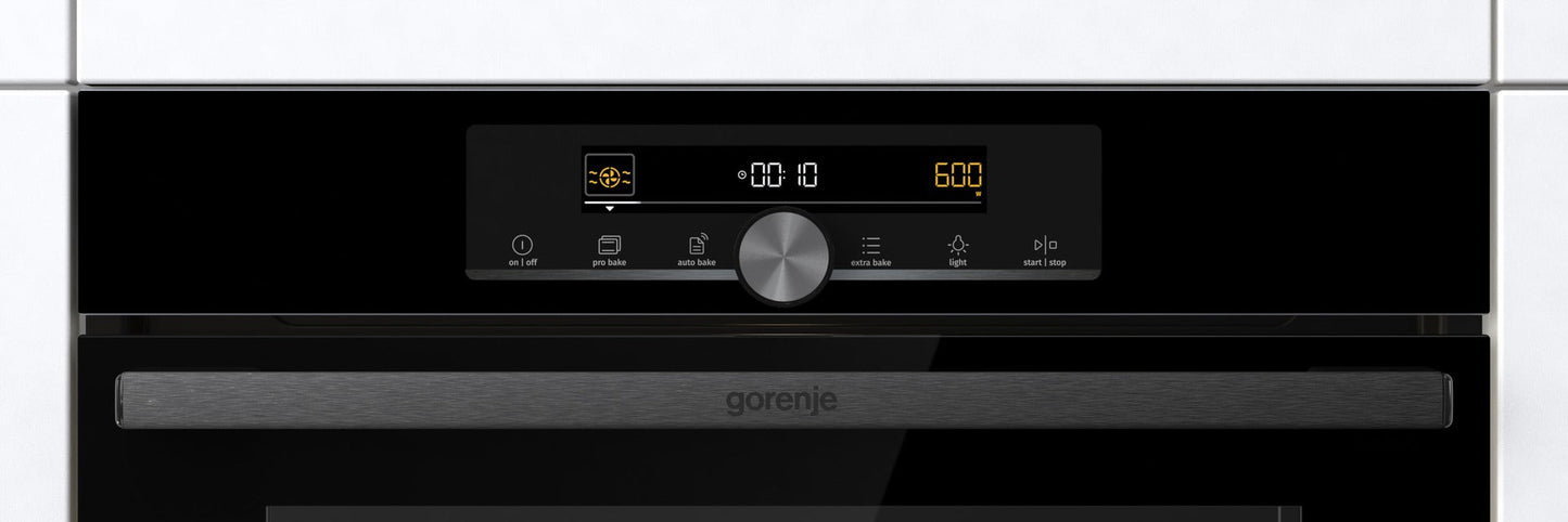 Gorenje Combined Compact Microwave Oven, 60 cm, 50 L - BCM4547A10BG