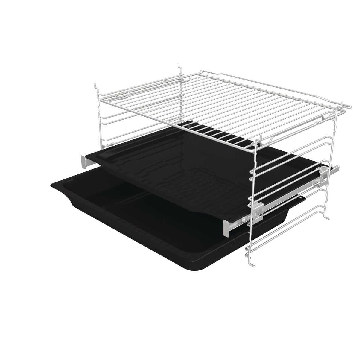 Gorenje Built-In Electric Oven, Digital, 60 cm, Black - BOS6737E13BG