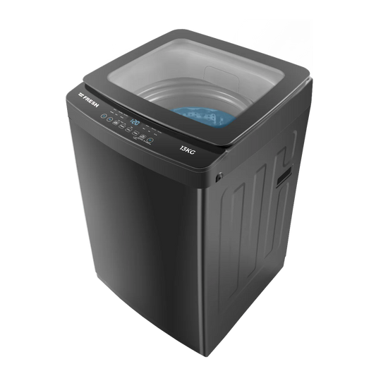 Fresh Top Load Automatic Washing Machine, 13 kg, Silver - 500017071
