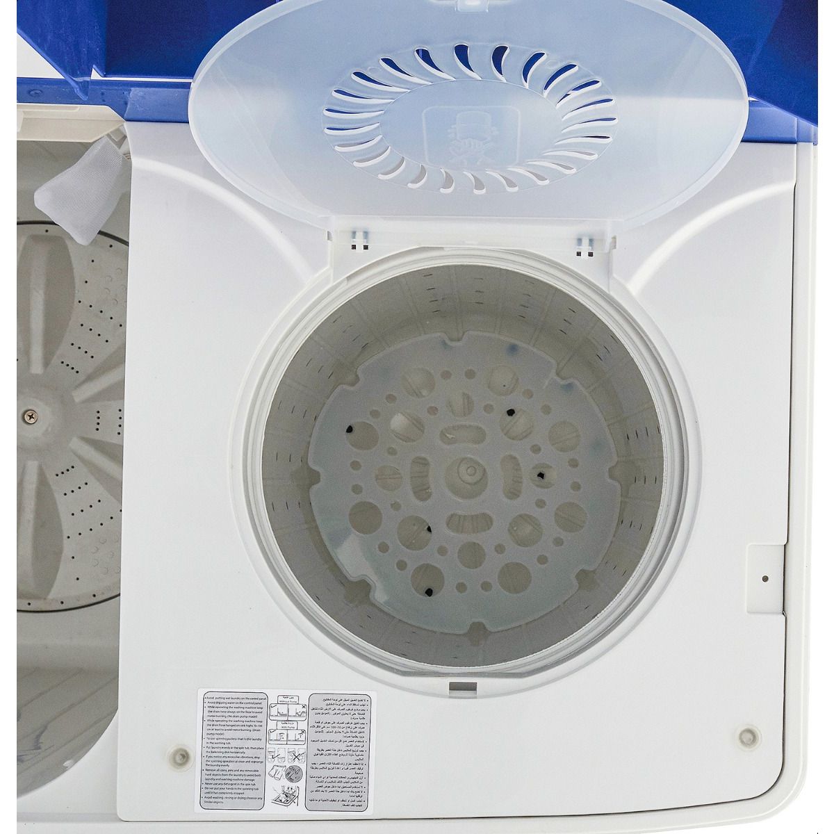 Fresh Top Load Half Automatic Washing Machine, With Dryer, 14 KG, White- FWT14000ND