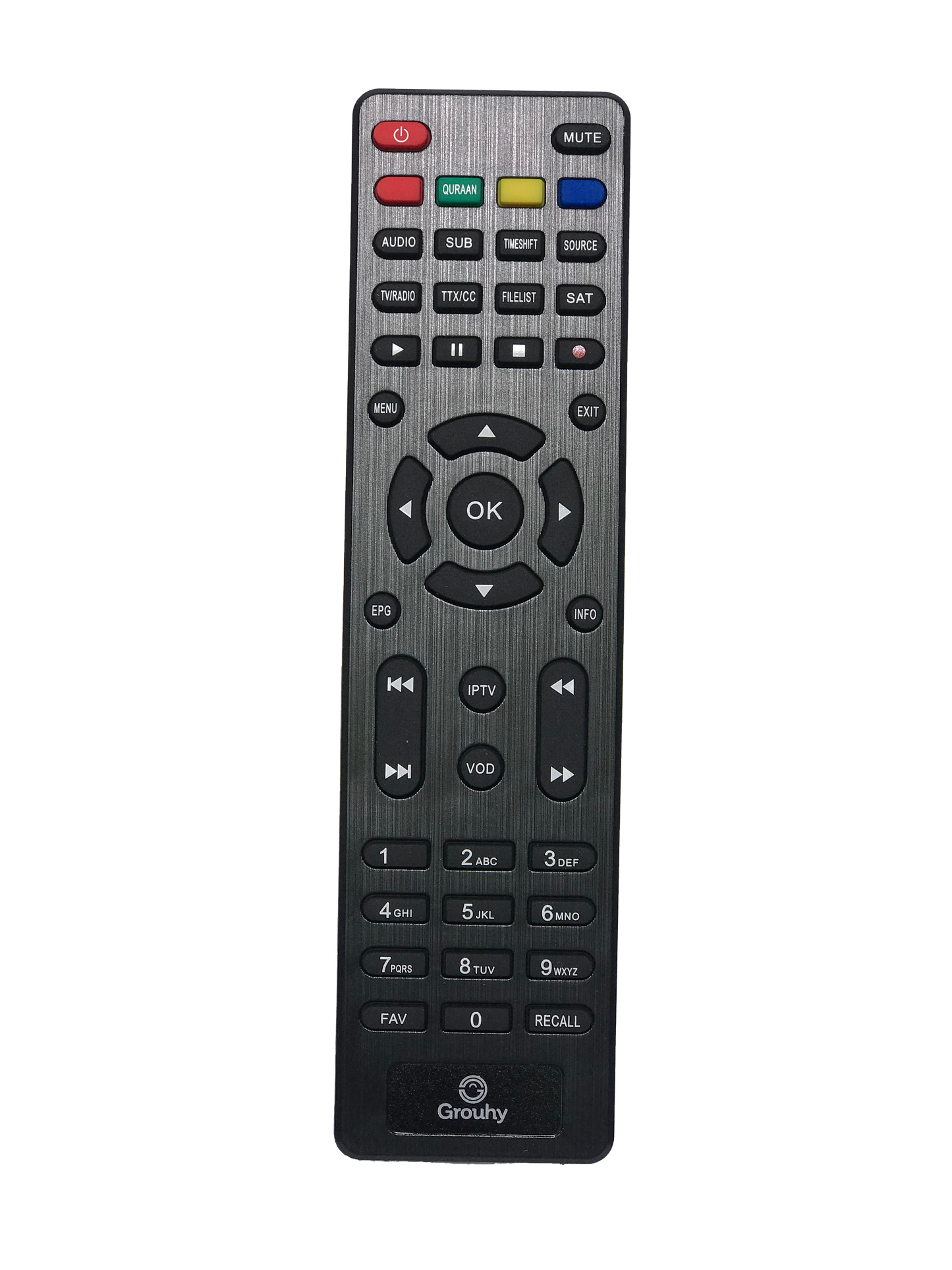 Grouhy Full HD Satellite Receiver Mini - Yellow × Black - 9900 Ultra