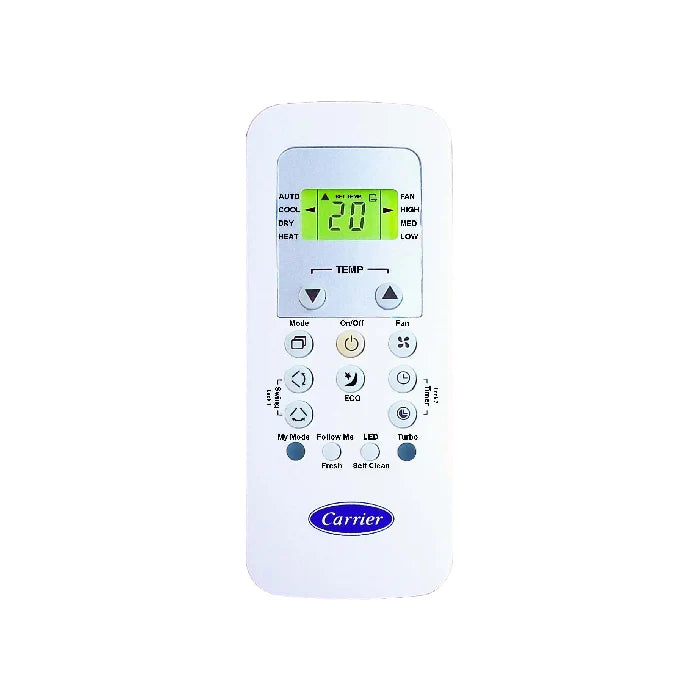 Carrier Optimax Pro Split Air Conditioner, Cooling & Heating, 1.5 HP, White - 53QHCT12N-708F