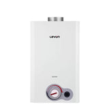 Levon Digital Gas Water Heater, 6 Liters, Without Chimney, White - 6518124