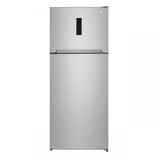 LG No Frost Refrigerator, 400 Liters, Silver - GTF402SSAN