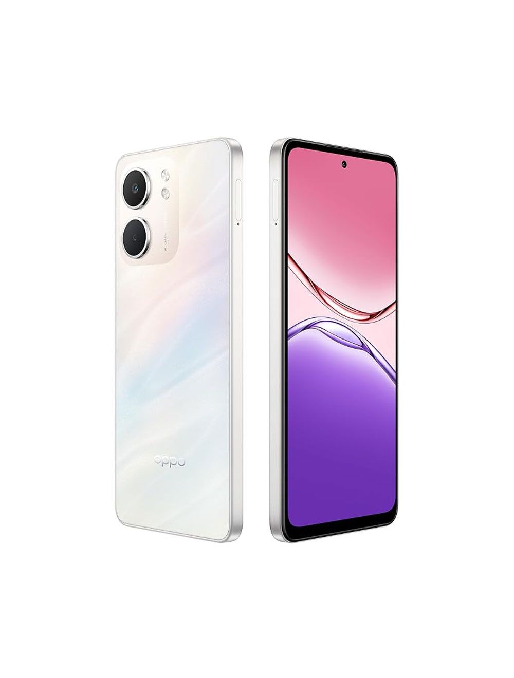 Oppo A5x, 128GB, 4GB RAM, 4G LTE, Dual SIM - Laser White