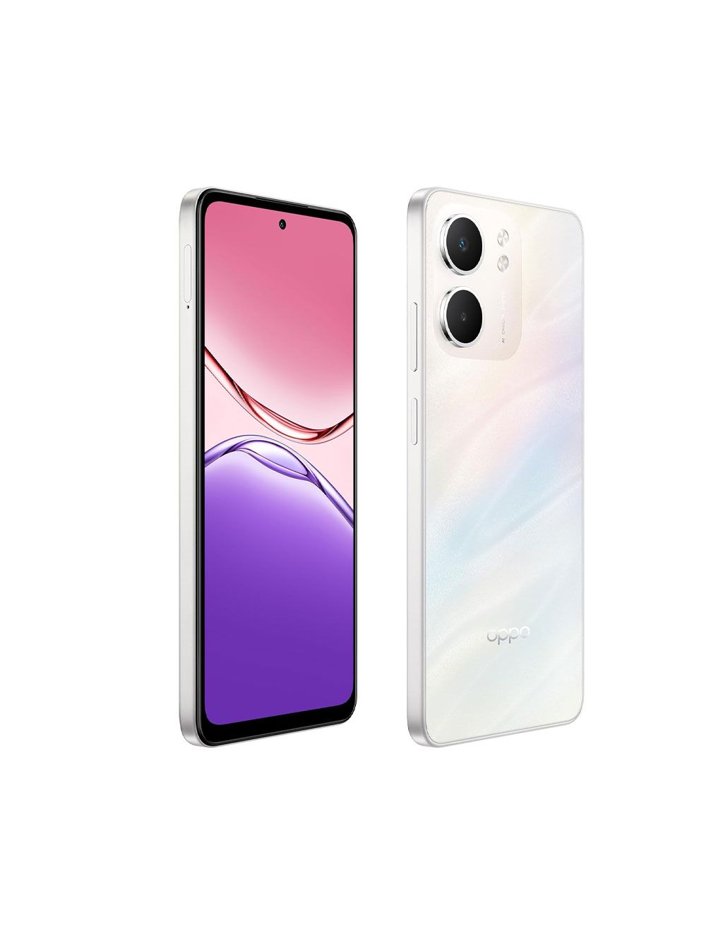 Oppo A5x, 128GB, 4GB RAM, 4G LTE, Dual SIM - Laser White
