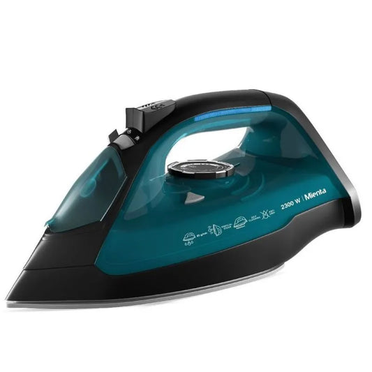 Mienta Steam Iron, 350ml, 2400 Watt, Blue - SI181740A