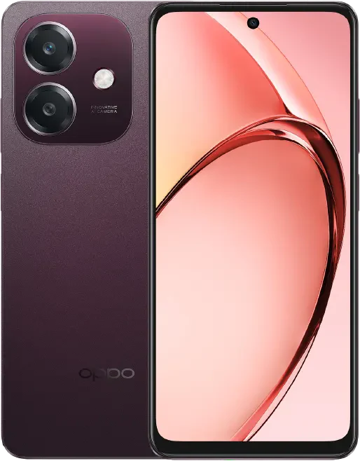Oppo A5i Dual SIM, 64GB, 4GB RAM, 4G LTE - Nebula Red