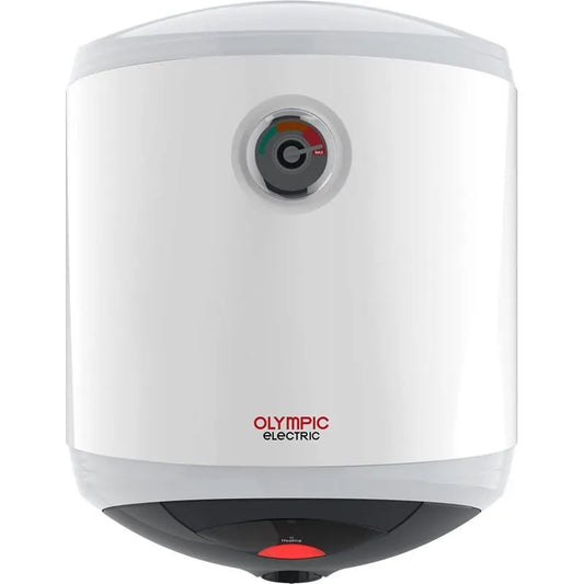 Olympic Electric Hero Mechanical Water Heater, 50 Liter, White - 945105411
