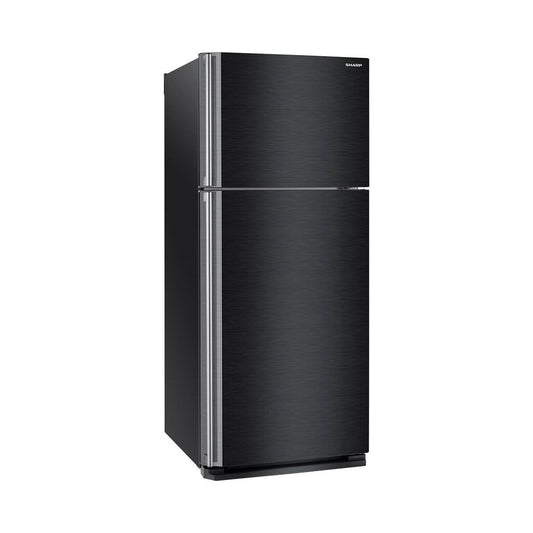 Sharp Freestanding No Frost Refrigerator, 396 Litre, Black - SJ-48C(BK)