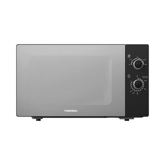 Tornado Solo Microwave, 25 Liter, 900 Watt, Black - TMMS-25EL-BKS