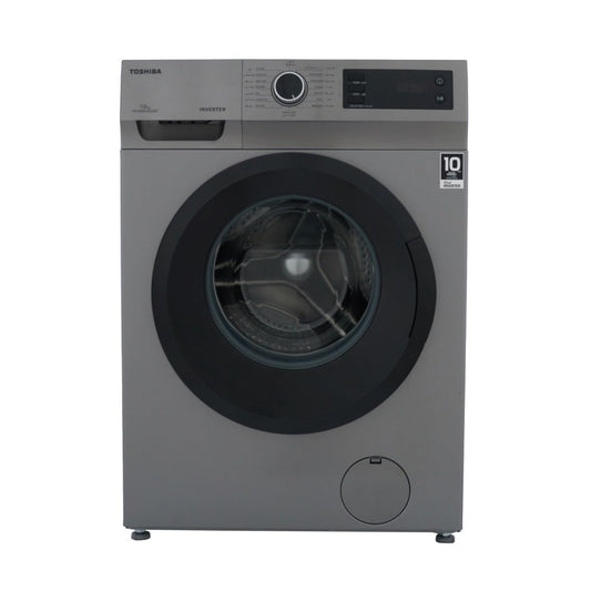 Toshiba Automatic Washing Machine, 7 Kg, Silver - TW-BJ80S2EG(SK)