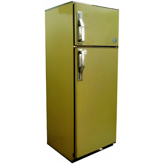 Kiriazi Defrost Refrigerator, 330 Liter, Yellow - K330