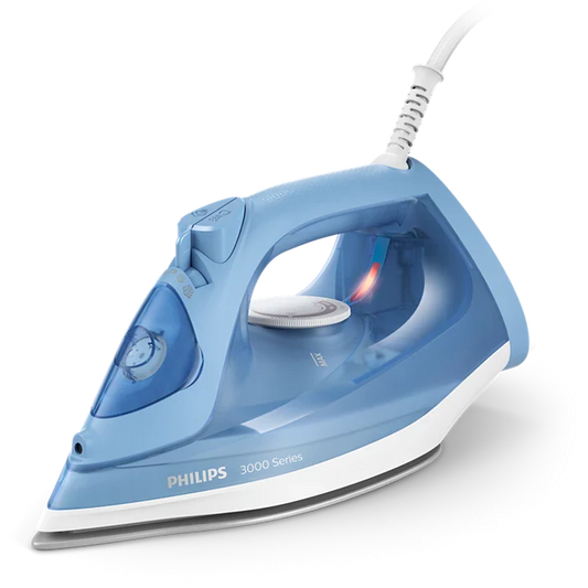 Philips Steam Iron 2200 watt Ceramic, Blue - DST3020/20