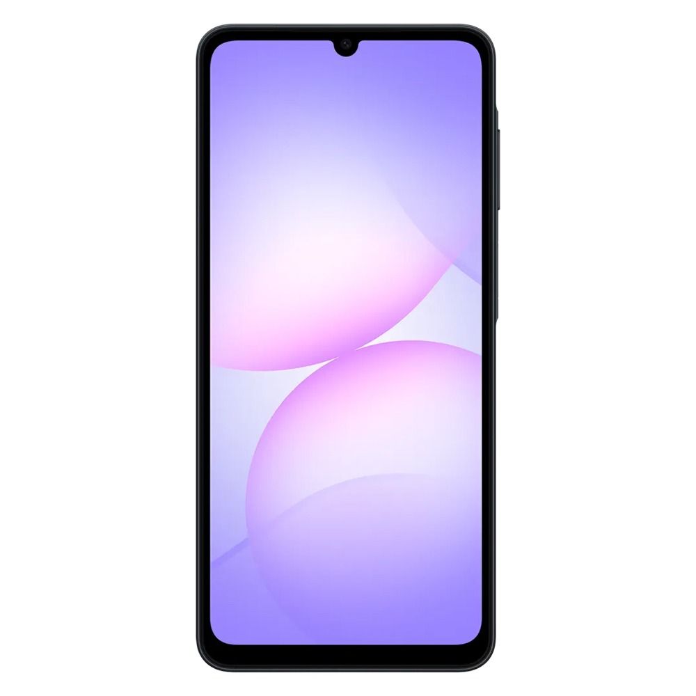 Samsung Galaxy A07 Dual SIM, 128GB, 6GB RAM, 4G LTE - Black