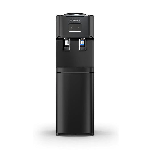 Fresh Cold And Warm Water Dispenser 2 Taps Black- FW-17VFB2