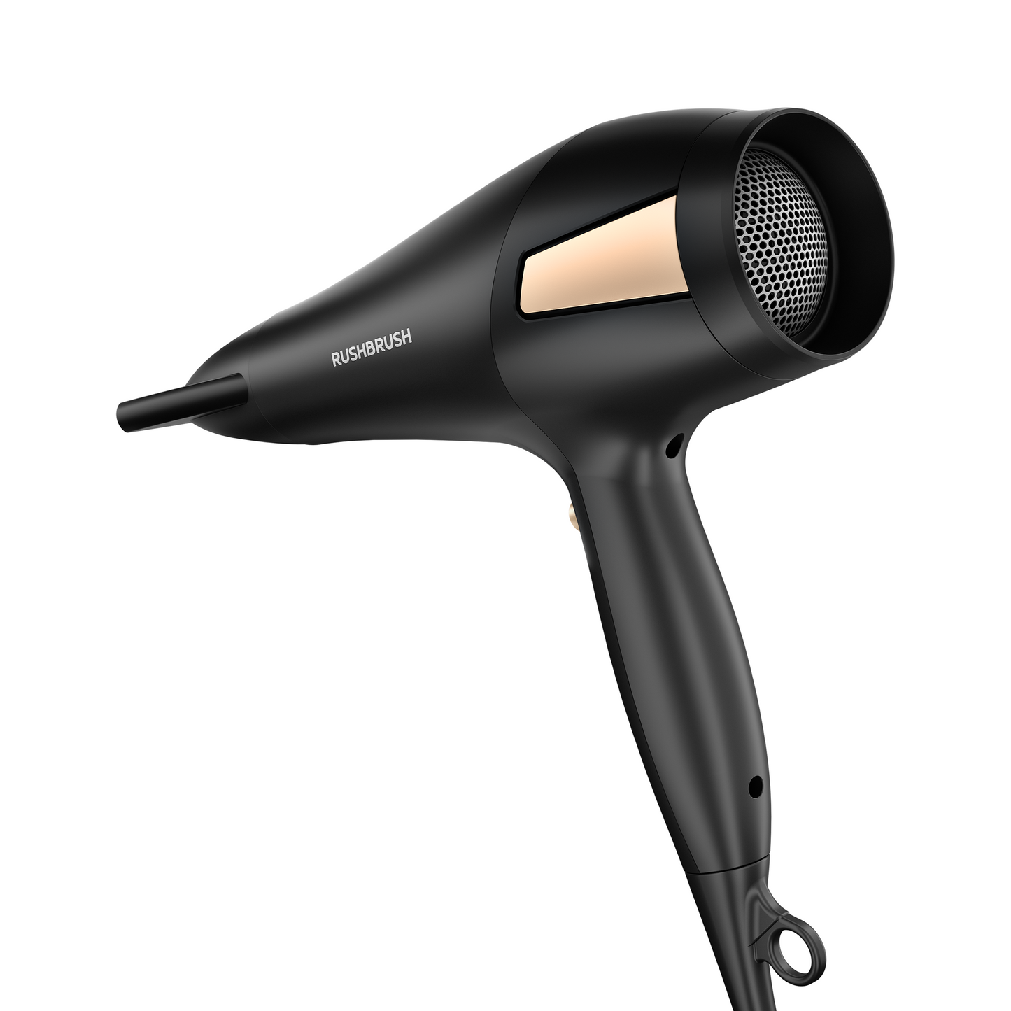 Rush Brush Hair Dryer, 2500 Watt, Black - D2 Pro