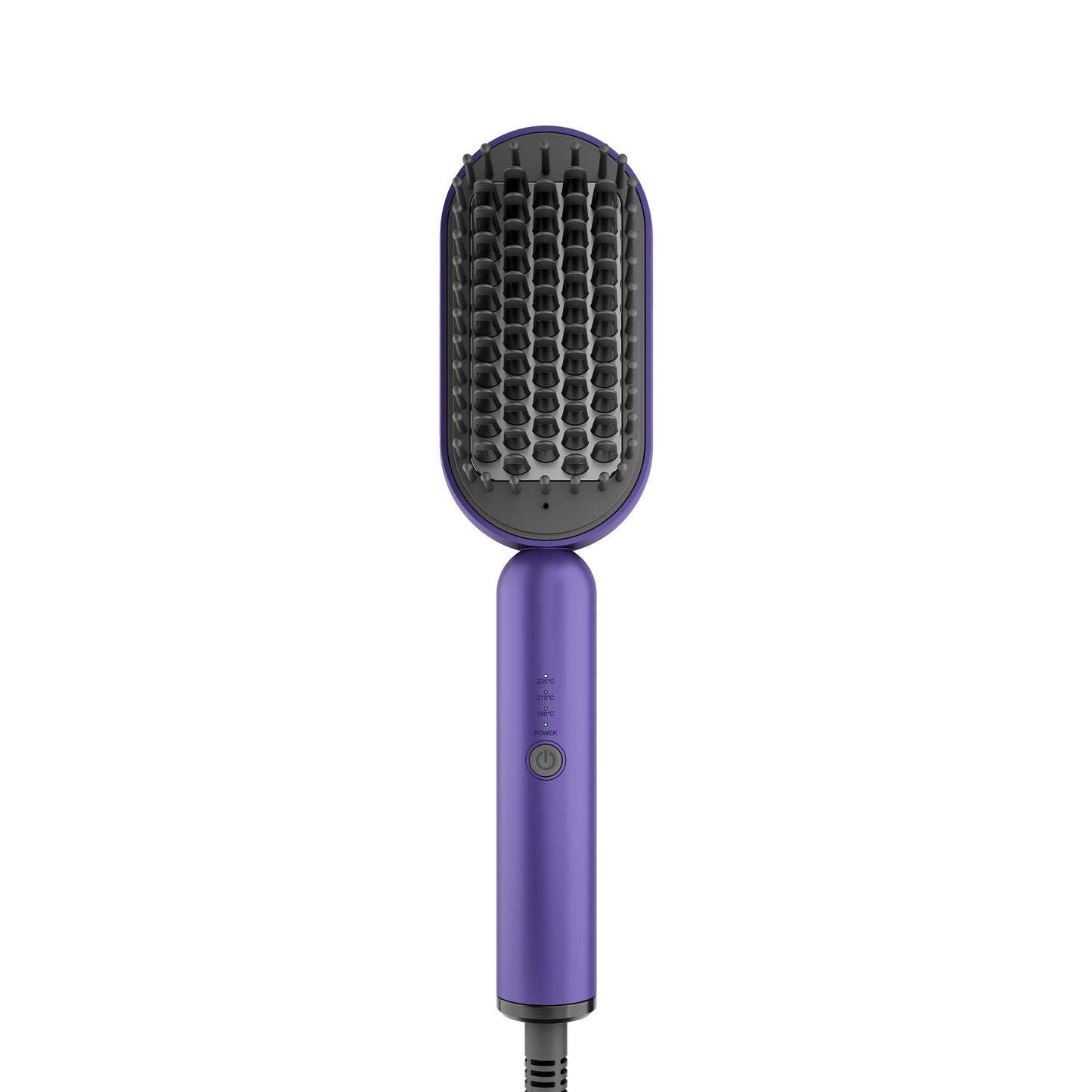 Rush Brush Hair Straightening Brush, Purple - S3 Lite