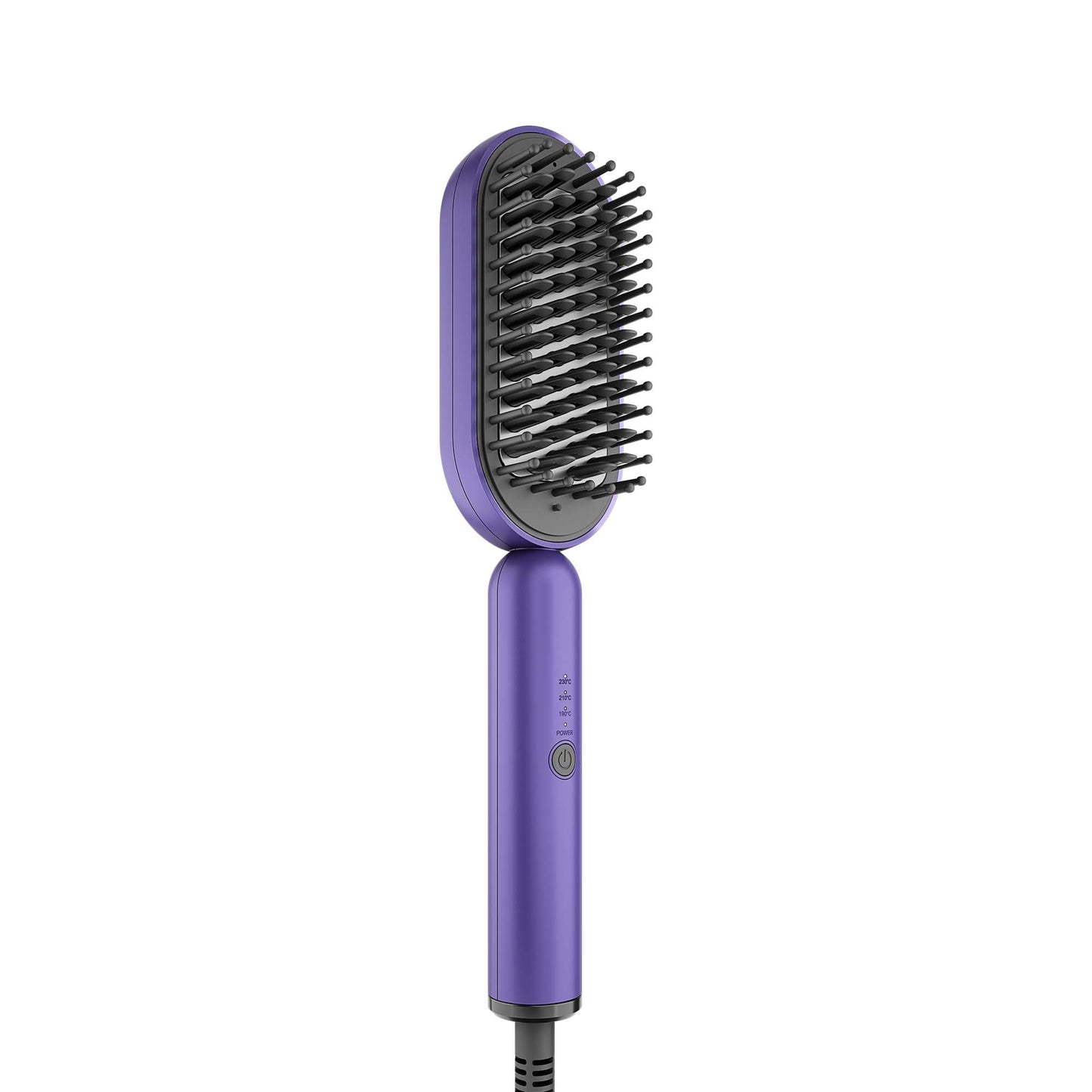 Rush Brush Hair Straightening Brush, Purple - S3 Lite