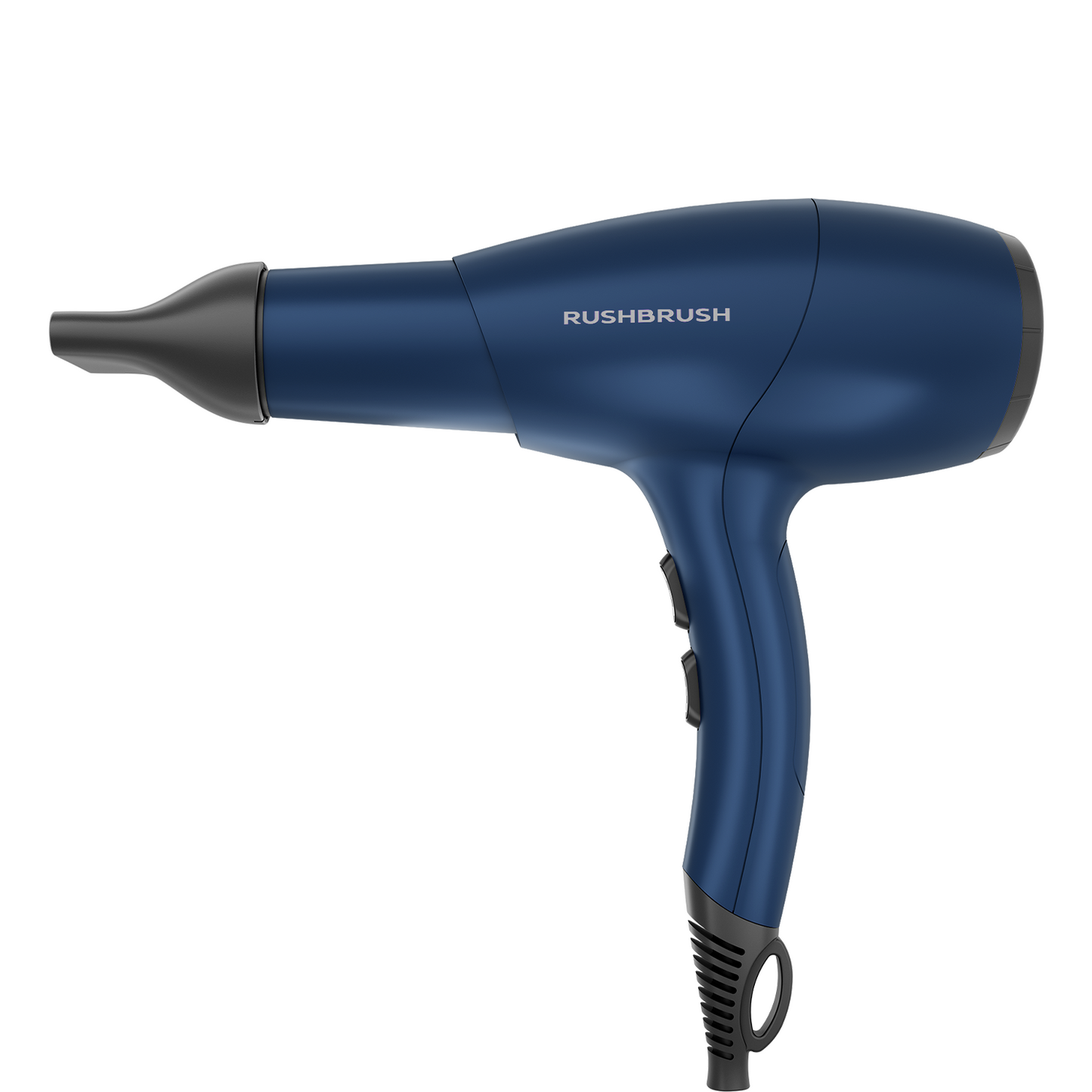 Rush Brush Hair Dryer With Attachments, 2400 Watt, Navy Blue - D3 Ultra