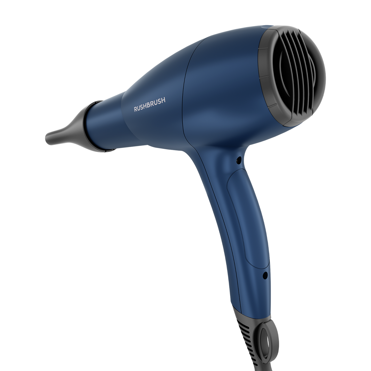 Rush Brush Hair Dryer With Attachments, 2400 Watt, Navy Blue - D3 Ultra