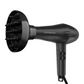 Rush Brush Hair Dryer with Attachments, 2600 Watt, Black - D3 Turbo