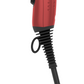 Rush Brush D3 K Hair Dryer with Attachments, 3000 Watt - Red