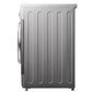 LG Front Load Inverter Washing Machine Chrome Door, 8KG, Silver - FH2J3TNG5