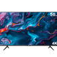 GTV 50 Inch 4K Smart LED Frameless TV - GTV50SAWOR