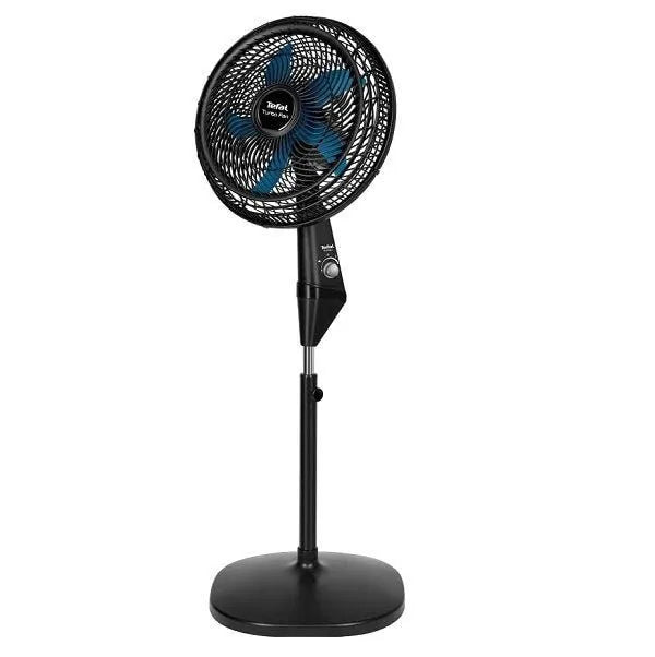 Tefal Turbo Stand Fan, 16 Inch, Black - VY5391E2