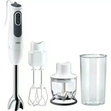 Braun Multiquick 3 Vario Hand Blender, 750 Watt, 350 ml, 11 Speeds, White - MQ3125