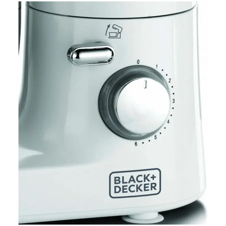 Black+Decker Stand Mixer, 4 Liters, White – SM1000