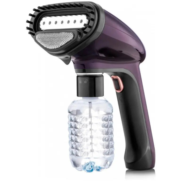 Black+Decker Handheld Garment Steamer, 1500 Watt, 260ml, Purple - HST1500