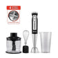 Mienta Turbo Plus Hand Blender With Attachments, 600ml, 1000 Watt, Black and Silver - HB111438A