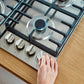 Gorenje Built-In Gas Hob, 60 cm, 4 Burners, Stainless Steel - G640EX