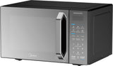 Midea Digital Microwave, 900 Watt, 25 Liters, With Inverter Technology, Mirror Black - EM9P022MX-B
