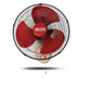 Fresh Brilliant Wall Fan, 16 Inch, Red - 500004513