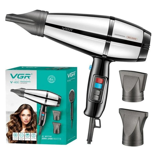 VGR Professional Hair Dryer, 2400 Watt, Multicolor - VGR-466