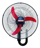 Fresh Shabah Wall Fan, 18 Inch - Black Red - 500004473