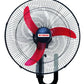 Fresh Shabah Wall Fan, 18 Inch - Black Red - 500004473