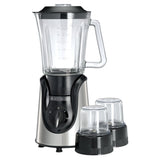 Black+Decker Blender with Attachments, 1.5 Liters, 600 Watt, Black - BGG600