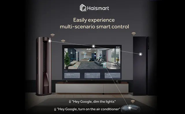 Haier 55 Inch 4K UHD Smart LED TV with Built-in Receiver - H55K80EU