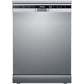 Toshiba Digital Dishwasher, 13 Place Settings, 6 Programs, Silver - DW-13F8AF(SS)-EG