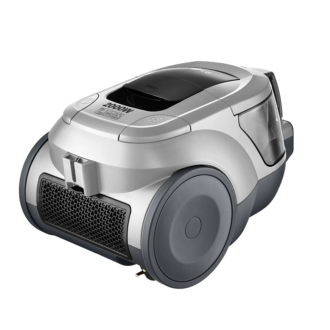LG Bagless Vacuum Cleaner, 2000 Watt, Fantasy Silver - VC5420NHTS