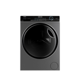 Haier Front Washing Machine With Direct Motion Inverter, 8KG, Silver- HW80-B14959S6TU1